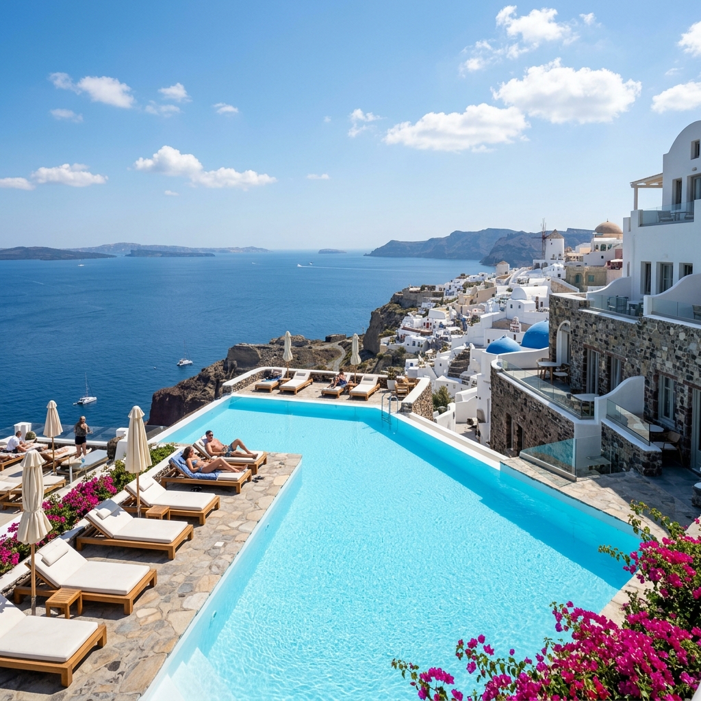 Luxury Travel Resort View